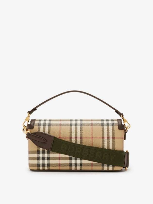 Top Handle Note Tote Bag Military Archive Beige - BURBERRY - BALAAN 4