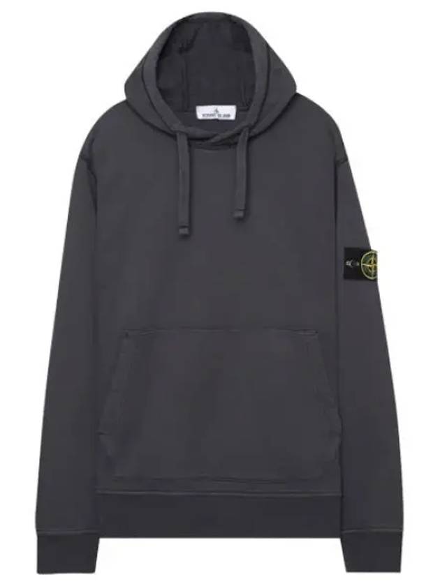 Garment Dyed Badge Hoodie Men - STONE ISLAND - BALAAN 1