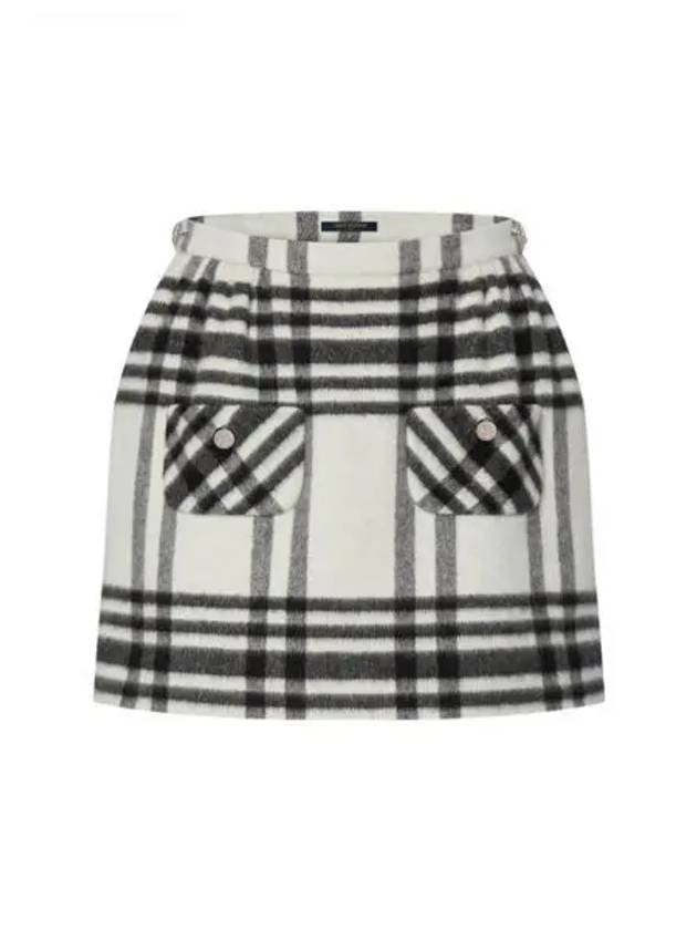 Tartan mini skirt 1AFURN - LOUIS VUITTON - BALAAN 1