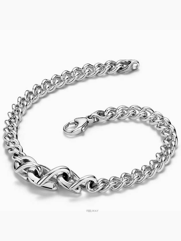 Tiffany Forge Link Bracelet High Glossy Sterling Silver - TIFFANY & CO. - BALAAN 5