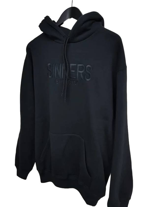 Sinners Hoodie Black - BALENCIAGA - BALAAN 3