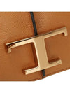 T Timeless Leather Cross Bag Brown - TOD'S - BALAAN 7