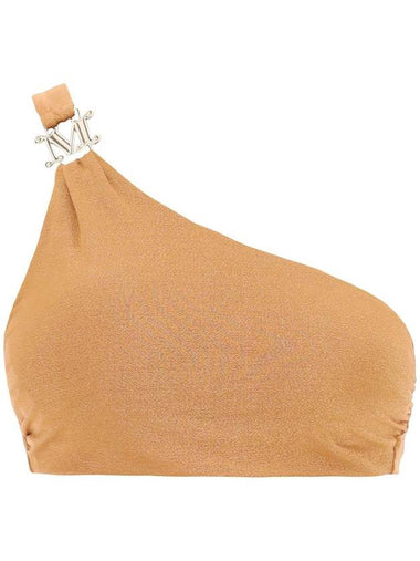 one-shoulder bikini top in jersey and - MAX MARA - BALAAN 1