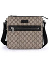 GG Supreme Canvas Small Cross Bag Beige Brown - GUCCI - BALAAN 2