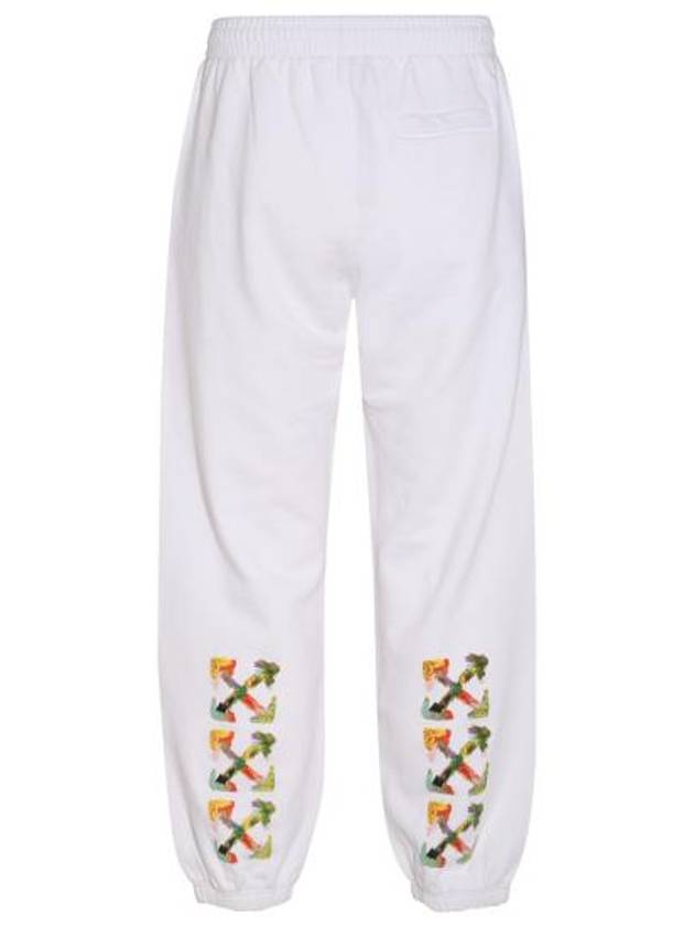 Men's Brush Arrow Track Pants White - OFF WHITE - BALAAN 3