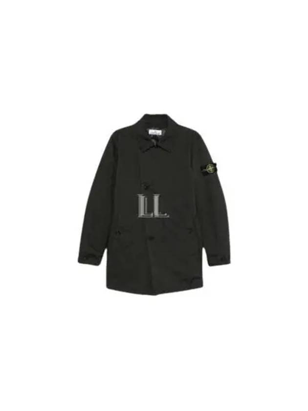 David TC Padding Jacket Lead Grey - STONE ISLAND - BALAAN 2