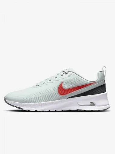 Air Max Nuaxis Men s Sneakers Light Silver Pumice White Picante Red FD4329 006 720444 - NIKE - BALAAN 1