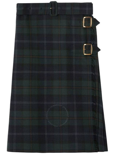 Women's Classic H-Line Skirt Green - BURBERRY - BALAAN 2