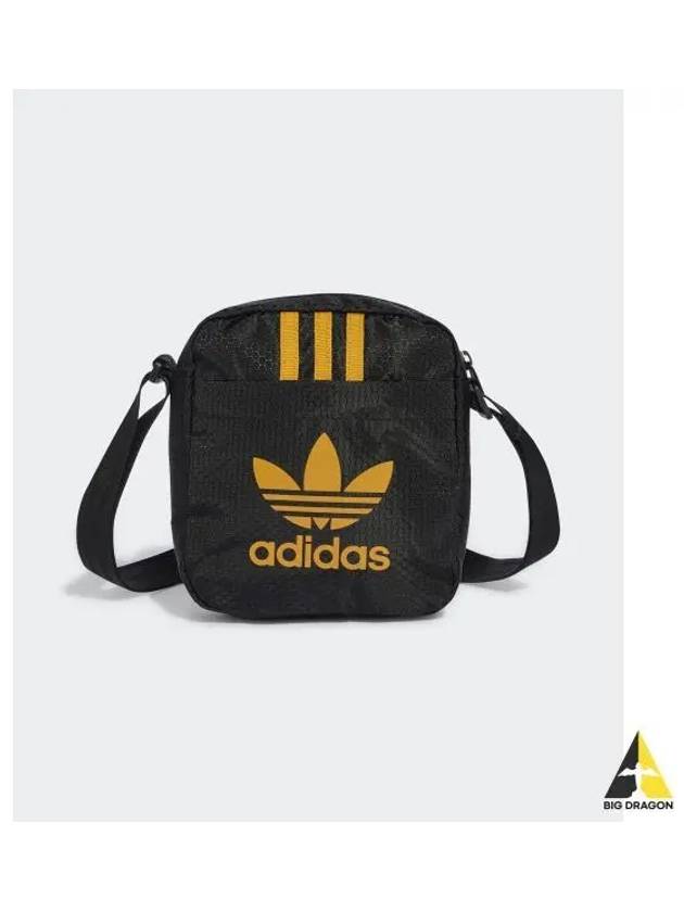 adidas small item bag black orange IW0945 - ADIDAS - BALAAN 1