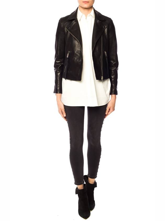 AllSaints 'Dalby' Biker Jacket, Women's, Black - ALLSAINTS - BALAAN 2