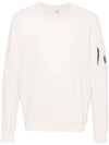 Light Fleece Sweatshirt Beige - CP COMPANY - BALAAN 1