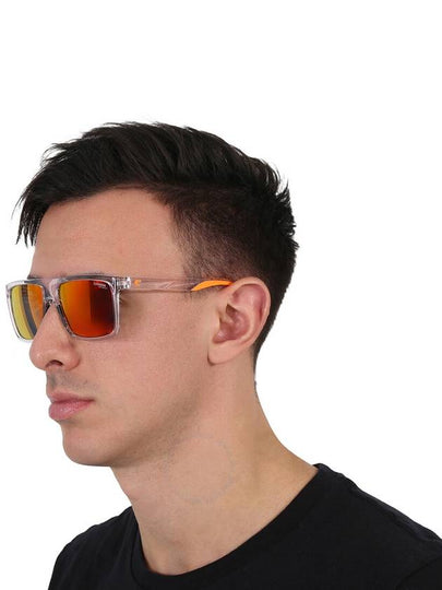 Carrera Orange Browline Men's Sunglasses CARRERA 8055/S 0900/UZ 58 - CARRERA - BALAAN 2