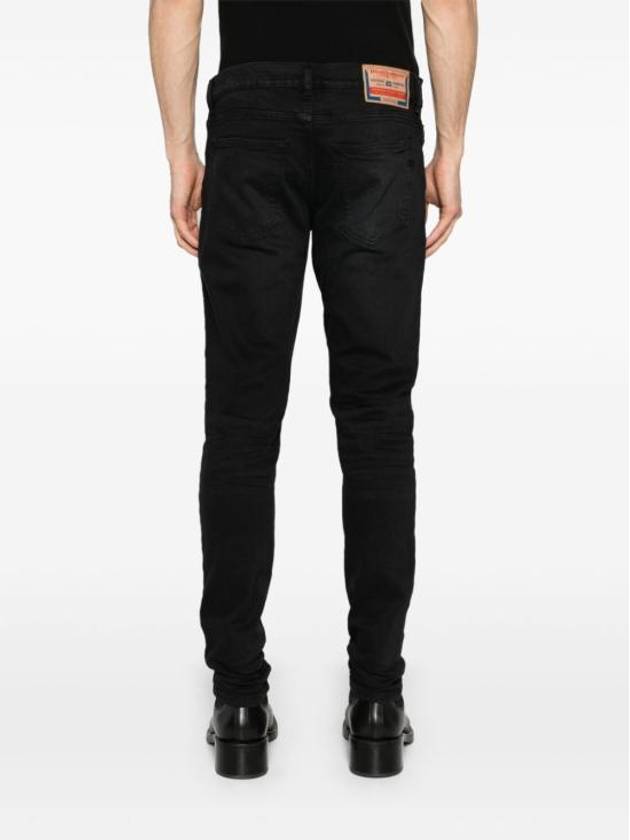 2019 D-Strukt Slim Fit Jeans Black - DIESEL - BALAAN 4