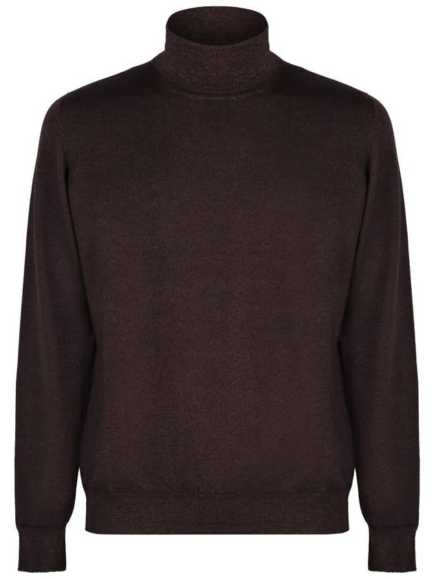 Drumohr Wool Turtleneck Sweater - DRUMOHR - BALAAN 1