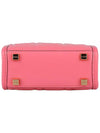 Sunshine FF Motif Mini Leather Tote Bag Pink - FENDI - 7