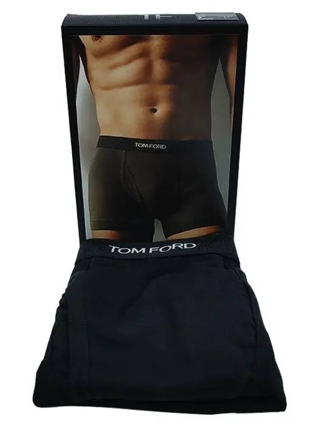 Men's Classic Fit Boxer Briefs Black - TOM FORD - BALAAN 3