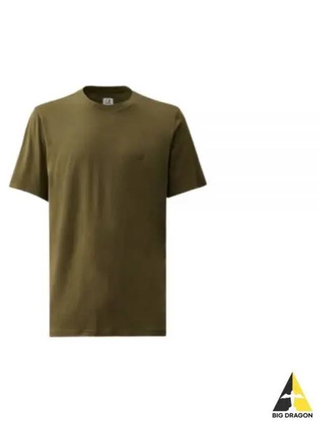 short sleeve t-shirt 16CMTS044A005100W 683 green - CP COMPANY - BALAAN 2
