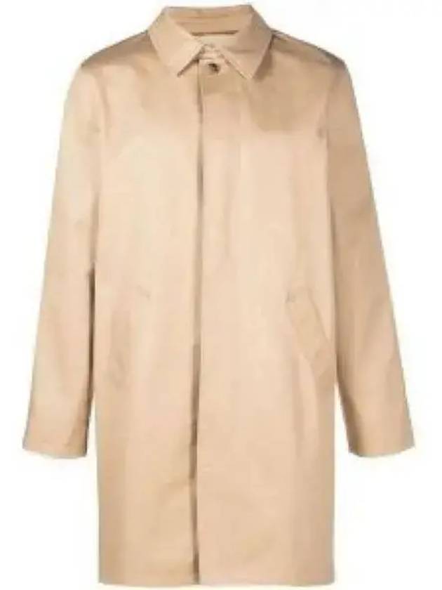 Ville Cotton Gavardin Single Coat Beige - A.P.C. - BALAAN 2