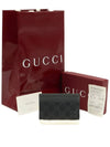 Black GG Supreme Canvas Bicolor CC Logo Card Wallet - GUCCI - BALAAN 2