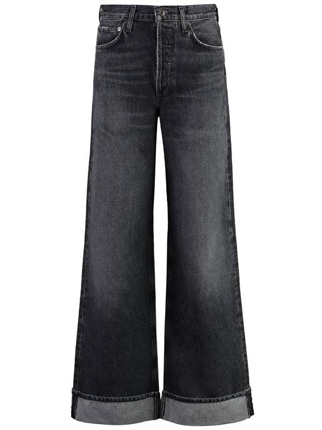 Denim Straight Pants 96744 A9159 1346 DITCH - AGOLDE - BALAAN 2