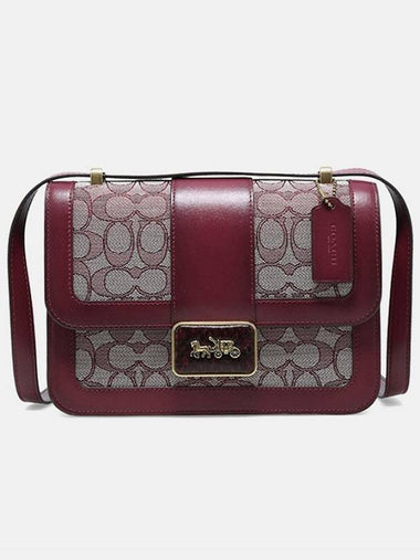 ALIE Series Women's Messenger Bag Red C3762 B4RH5 - COACH - BALAAN 1