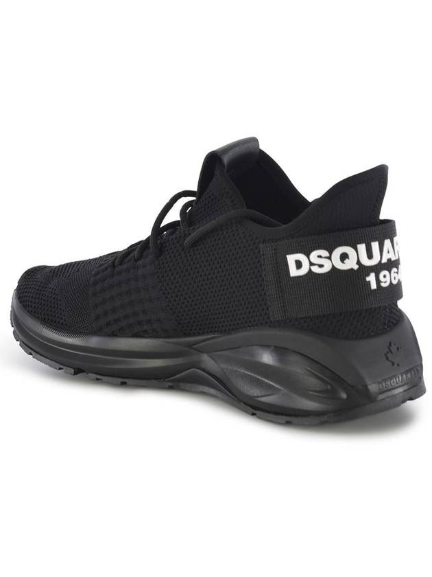 Dash low top sneakers black - DSQUARED2 - BALAAN 5