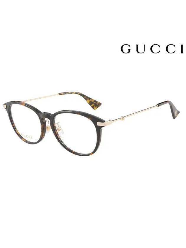 Glasses Frame GG1014OA 002 Round Acetate Men Women - GUCCI - BALAAN 2