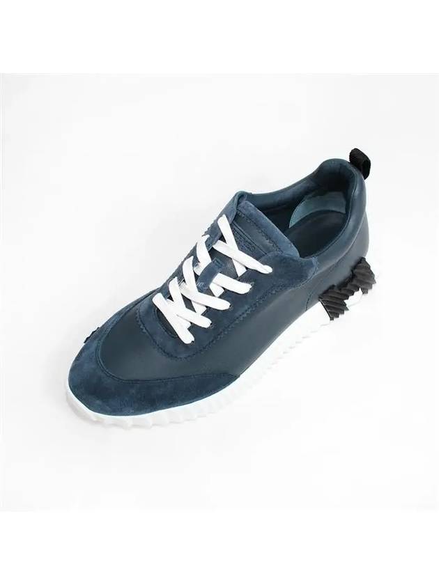 Bouncing Low Top Sneakers Blue - HERMES - BALAAN 8