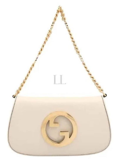 Blondie Interlocking G Shoulder Bag White - GUCCI - BALAAN 2