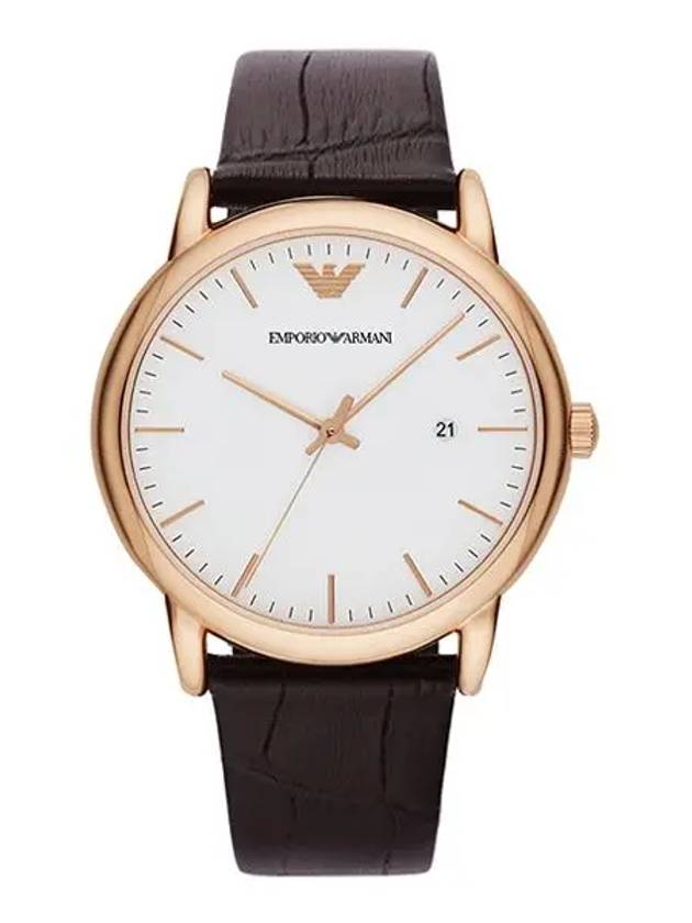 AR2502 Luigi Men's Leather Watch - EMPORIO ARMANI - BALAAN 4