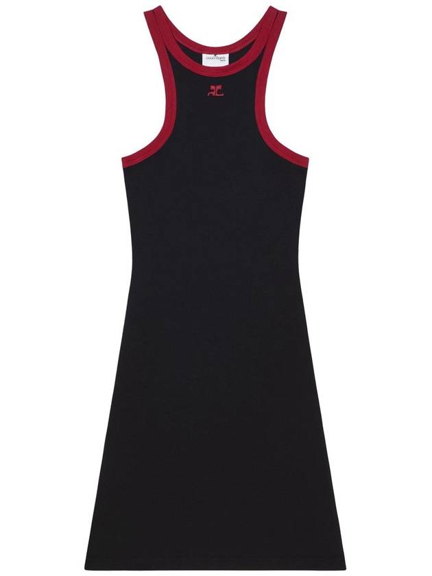 Courrèges Cotton Scuba Dress - COURREGES - BALAAN 1