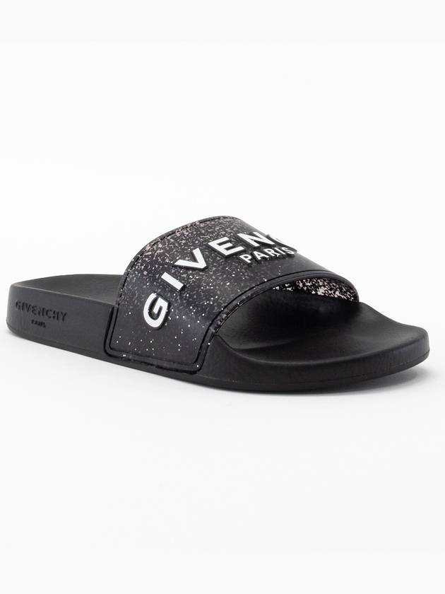 Women s Slides Flat Sandals Slippers EU Size Black BE3004E125 - GIVENCHY - BALAAN 1