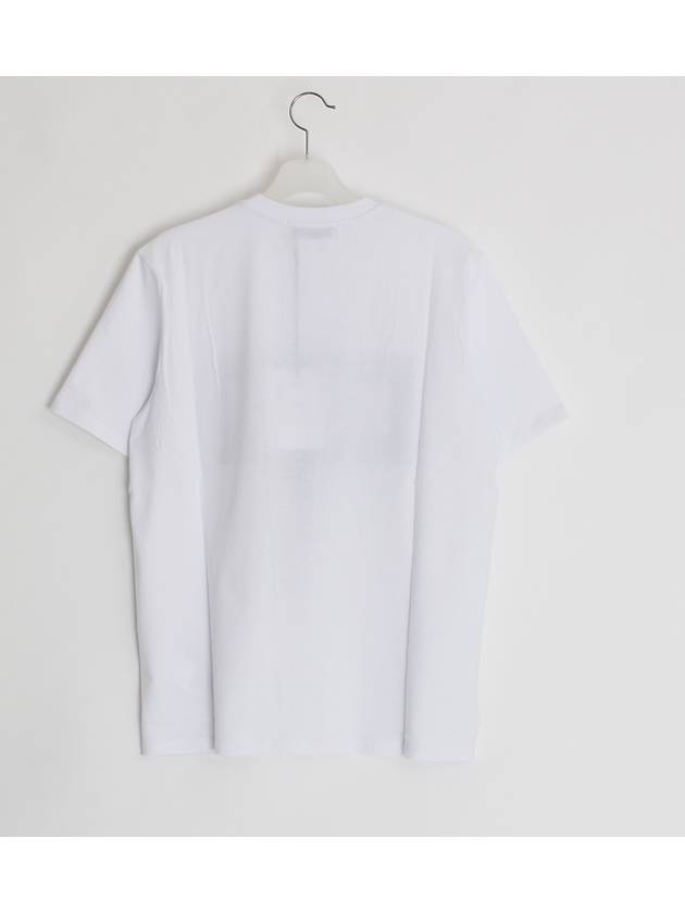 19SS Men's Square Logo Printing White 2640 MM67 01 - MSGM - BALAAN 2