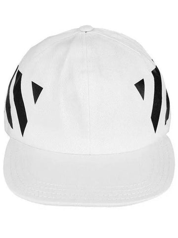 Diag logo ball cap white black - OFF WHITE - BALAAN.