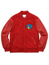 GONZ RAMM VARSITY JACKET RED GONZ RAMM VARSITY JACKET - SUPREME - BALAAN 1