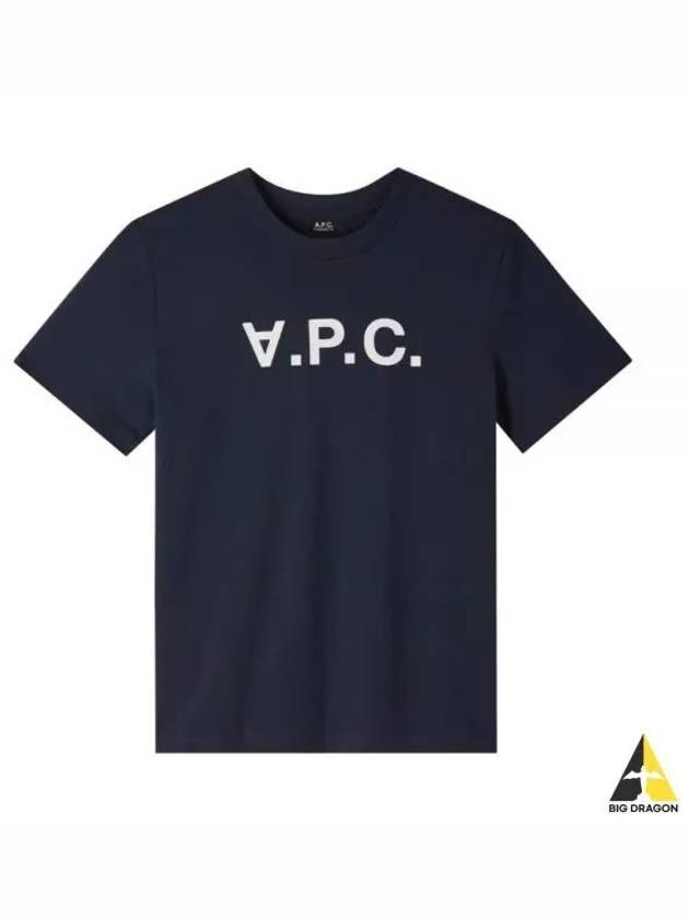 Standard Grand VPC Short Sleeve T-Shirt Navy - A.P.C. - BALAAN 2