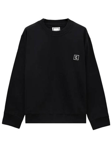 Back Logo Sweatshirt Black - WOOYOUNGMI - BALAAN 1