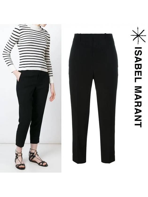 Milan Slacks Black - ISABEL MARANT - BALAAN 2