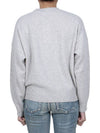 Fox Head Intarsia Comfort Knit Top Light Grey - MAISON KITSUNE - BALAAN 5