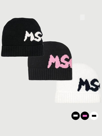 KIDS Beanie WOOL HAT UNISEX F4MSJUHT077 - MSGM - BALAAN 1