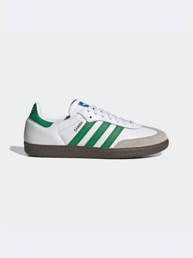 Samba OG Low Top Sneakers White Green - ADIDAS - BALAAN 2