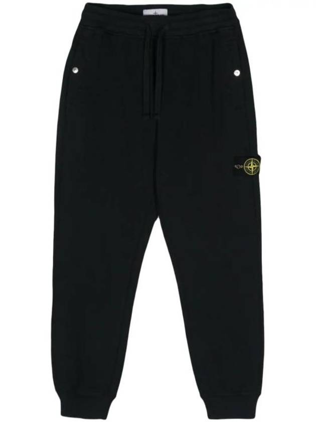 Compass Badge Cotton Track Pants Navy - STONE ISLAND - BALAAN 2