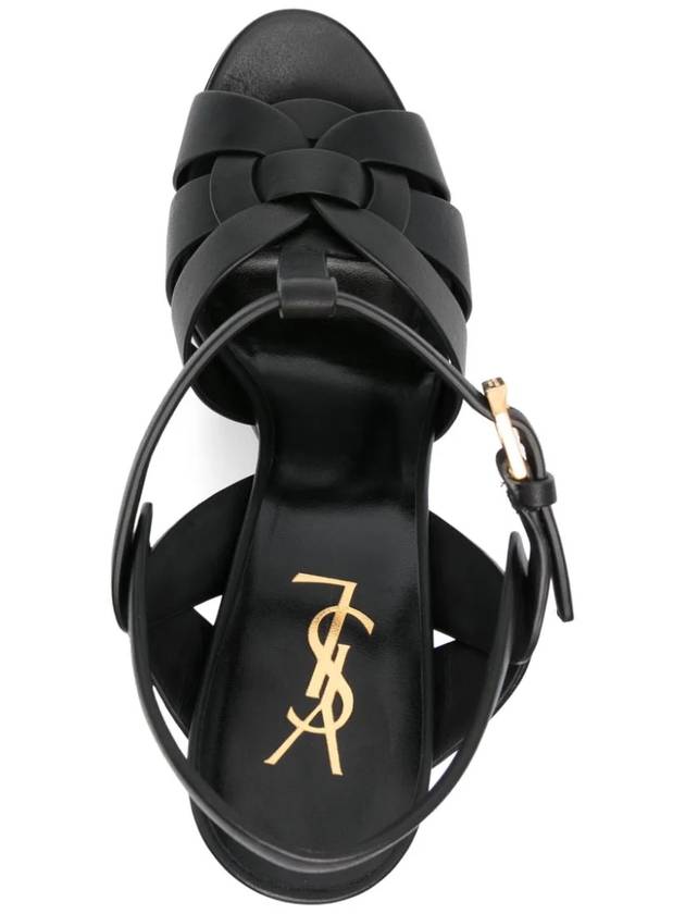 Classic Tribute 105 Sandal Heels Black - SAINT LAURENT - BALAAN 5