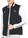 Golf Wear Reversible Padded Vest HHM 2A AD53 NAVY NAVY - HORN GARMENT - BALAAN 6