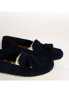 Dot Sole Suede Loafers Navy - LORO PIANA - BALAAN 10