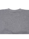 Women's Bold Fox Head Patch Comfort Sweatshirt Medium Grey Melange - MAISON KITSUNE - BALAAN 8