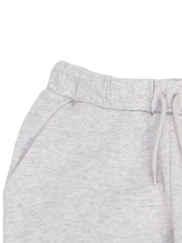 Kids brushed sweatpants 2373013294 GRAY MELANGE - MINI RODINI - BALAAN 5