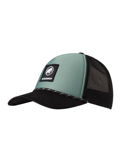 Crag Logo Classic Trucker Ball Cap Dark Jade - MAMMUT - BALAAN 2