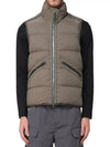 Seamless Tunnel Nylon Down Vest Green - STONE ISLAND - BALAAN 2