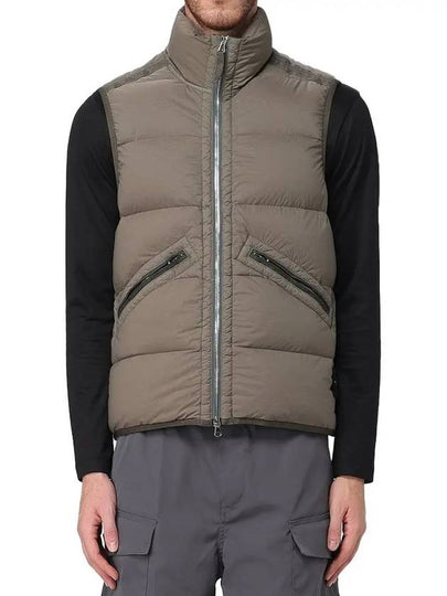 Seamless Tunnel Nylon Down Vest Green - STONE ISLAND - BALAAN 2